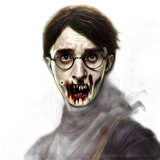 face, mask, staff, creature transparent PNG cut-out