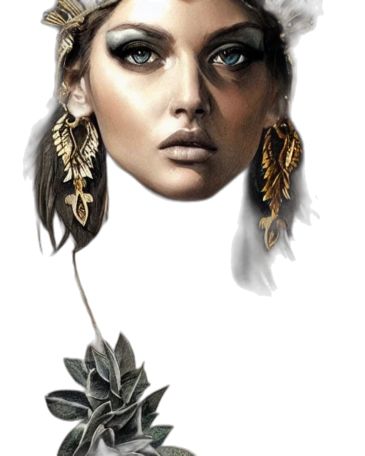 jewelry, face, crown, mask transparent PNG cut-out