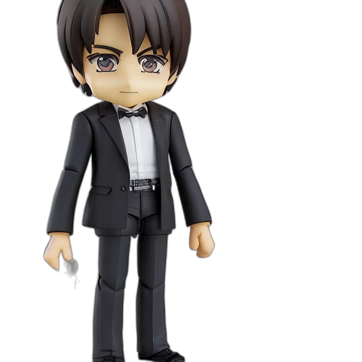 cartoon, 3d render, pacino, anime transparent PNG cut-out