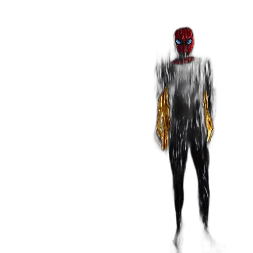 mask, creature, robot, animal, concept art, comic book art, 3d render, pixel art transparent PNG cut-out