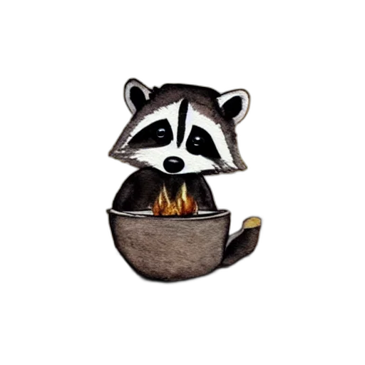 food, animal, mask, concept art, photorealistic, pixel art, 3d render, fire transparent PNG cut-out