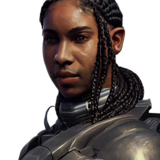 face, weapon, robot, staff transparent PNG cut-out