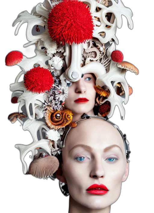 crown, jewelry, robot, face transparent PNG cut-out