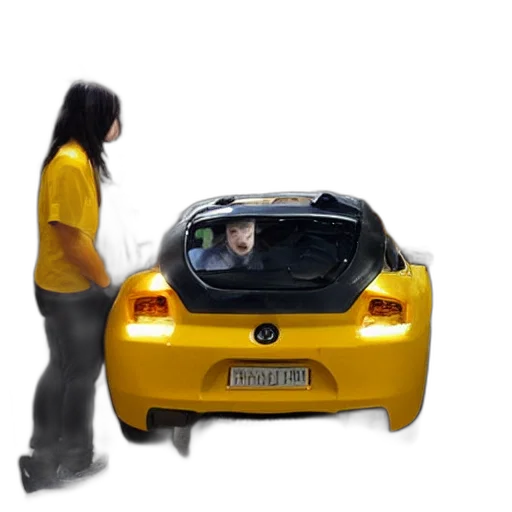 car, robot, jacket, animal, 3d render, photorealistic, concept art, outer space transparent PNG cut-out