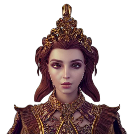 crown, jewelry, face, staff transparent PNG cut-out