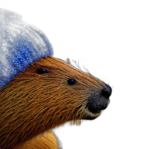 hat, animal, hair, creature transparent PNG cut-out