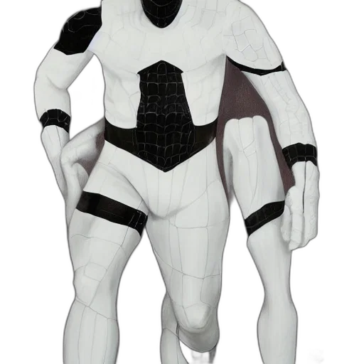 robot, jacket, 3d render, concept art transparent PNG cut-out