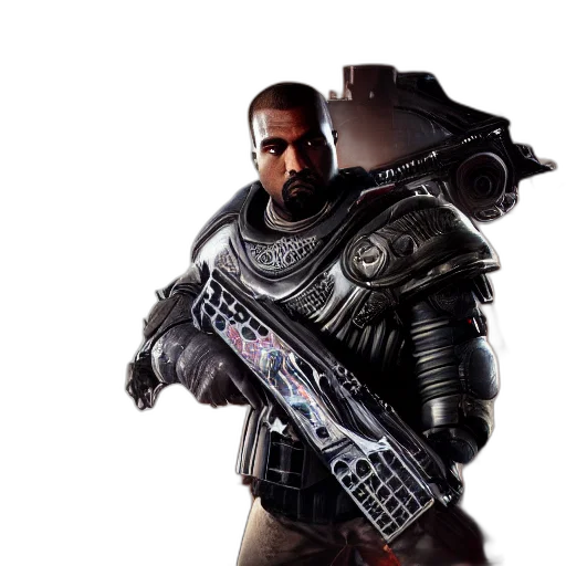 weapon, robot, concept art, cyberpunk transparent PNG cut-out