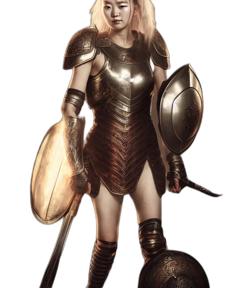 sword, weapon, staff, fantasy art, concept art, 3d render, comic book art, golden transparent PNG cut-out