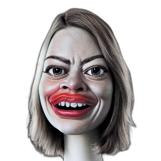 mask, face, creature, staff transparent PNG cut-out