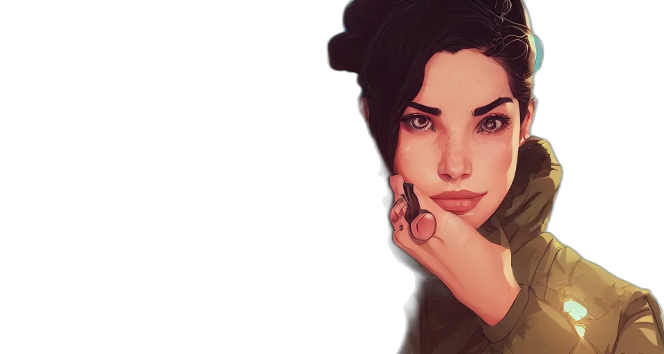 face, jewelry, crown, fantasy art transparent PNG cut-out