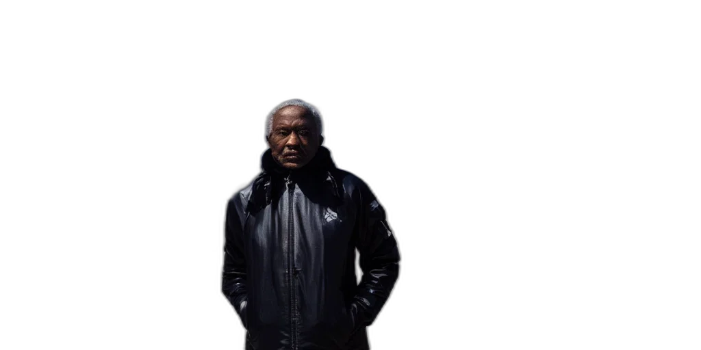 jacket, staff, face, umbrella transparent PNG cut-out