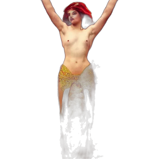 dress, concept art, pixel art, fantasy art, 3d render, underwater, beautiful, orchid transparent PNG cut-out