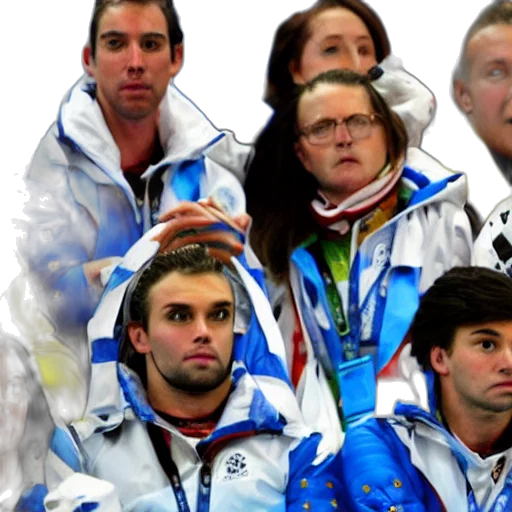 staff, frowning, olympic, sport transparent PNG cut-out