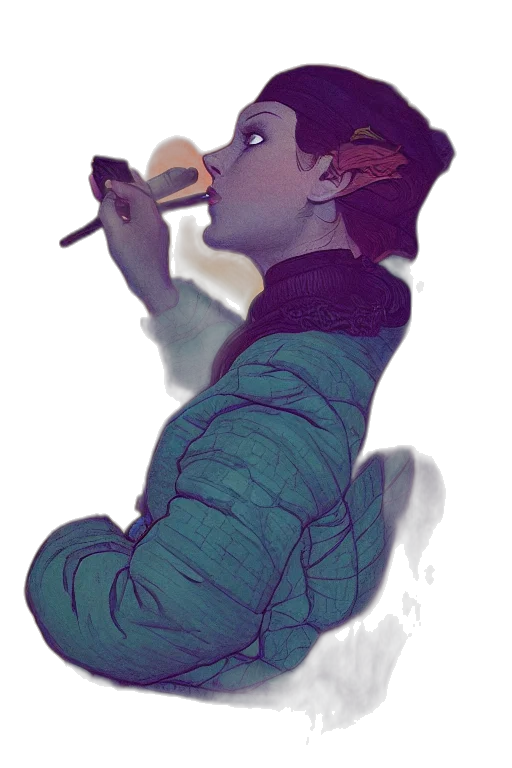 jacket, face, staff, food transparent PNG cut-out