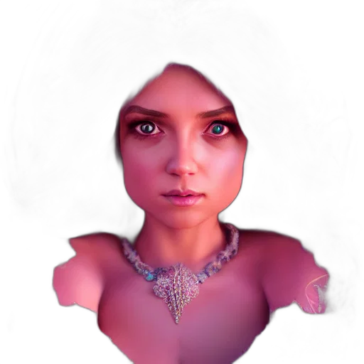 face, crown, jewelry, mask transparent PNG cut-out