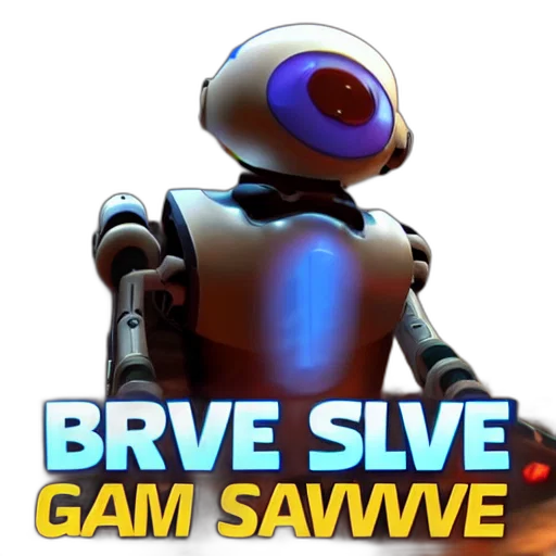 robot, 3d render, concept art, pixel art transparent PNG cut-out