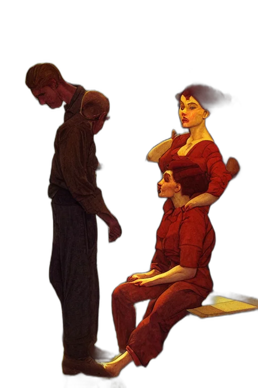 staff, concept art, comic book art, pixel art transparent PNG cut-out