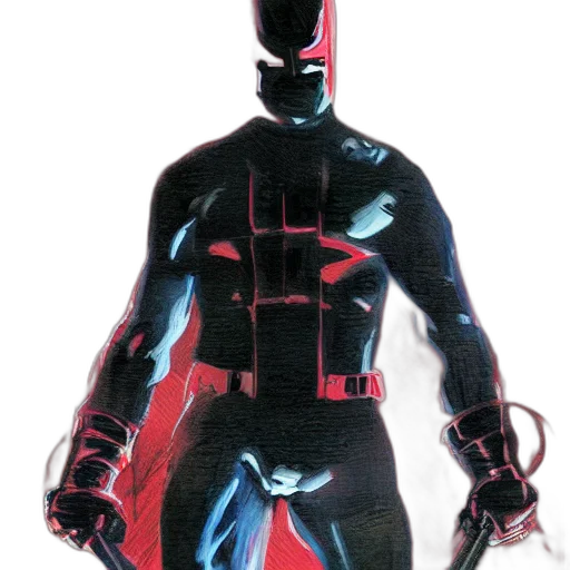 mask, concept art, comic book art, 3d render transparent PNG cut-out
