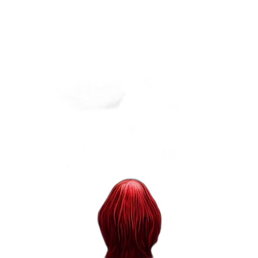 hair, dress, crown, mask transparent PNG cut-out