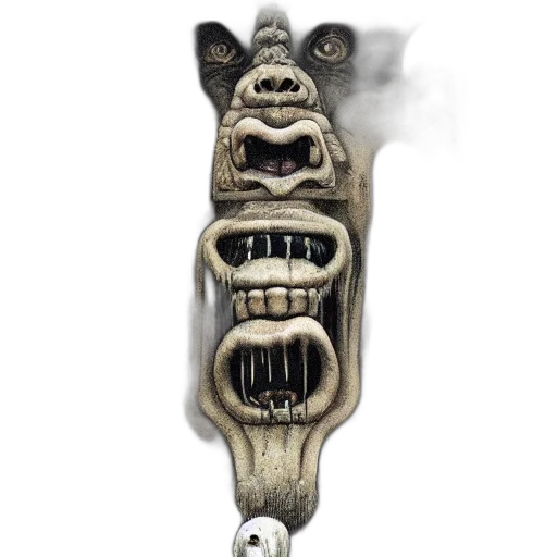 mask, staff, jewelry, face, concept art, 3d render, fantasy art, photorealistic transparent PNG cut-out