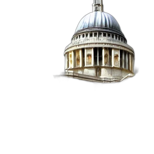 building, crown, hat, staff transparent PNG cut-out