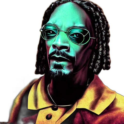 face, cartoon, vaporwave, photorealistic transparent PNG cut-out