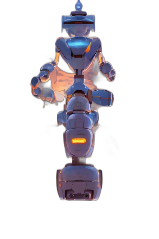 robot, weapon, staff, creature transparent PNG cut-out