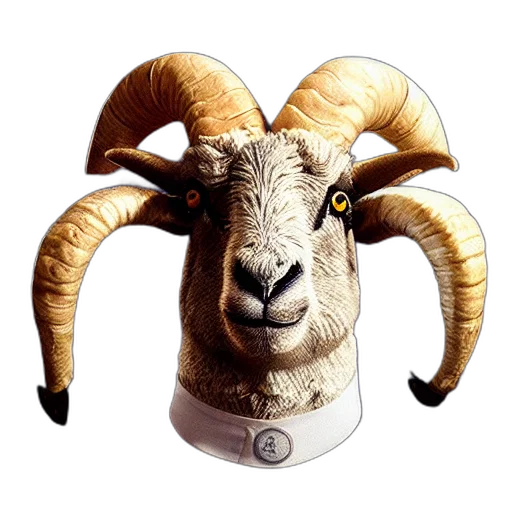 mask, animal, hat, jewelry, 3d render, photorealistic, concept art, fantasy art transparent PNG cut-out