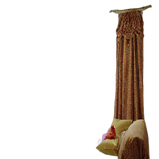 furniture, staff, dress, hat, 3d render, photorealistic, bedroom, poo transparent PNG cut-out