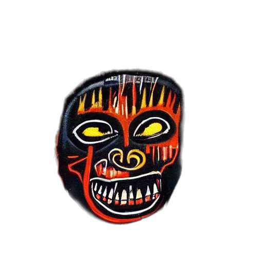 mask, face, jewelry, staff transparent PNG cut-out