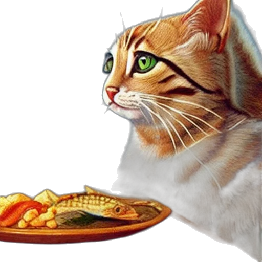 food, animal, creature, photorealistic transparent PNG cut-out
