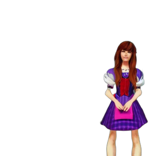 dress, pixel art, 3d render, anime, concept art, outer space, colorful, red transparent PNG cut-out