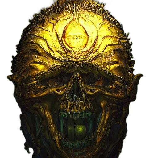 mask, face, crown, creature transparent PNG cut-out