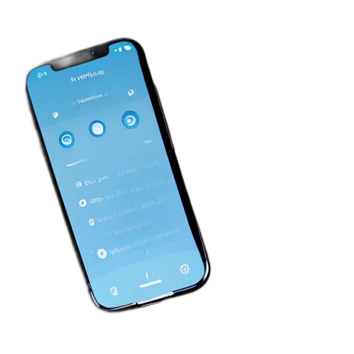 blue, iphone, pro, max, displaying, spotify transparent PNG cut-out
