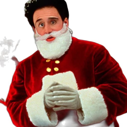 film, still, santa, clause transparent PNG cut-out