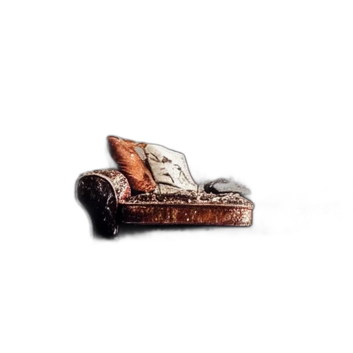 furniture, crown, shoes, jewelry, photorealistic, 3d render, concept art, earth tones transparent PNG cut-out