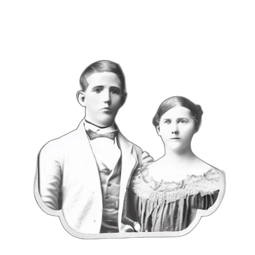 staff, jewelry, dress, face, photorealistic, antique, black, white transparent PNG cut-out