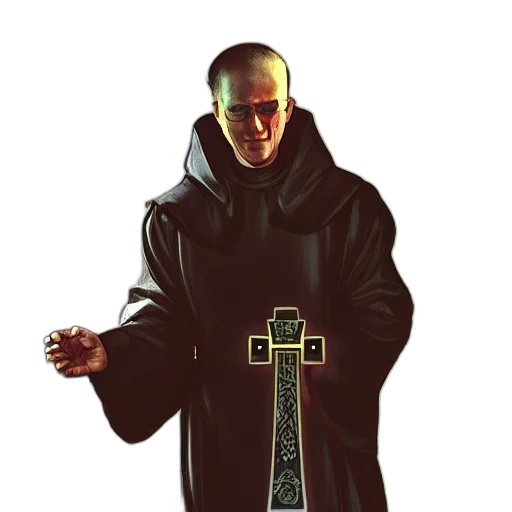jacket, staff, sword, weapon transparent PNG cut-out