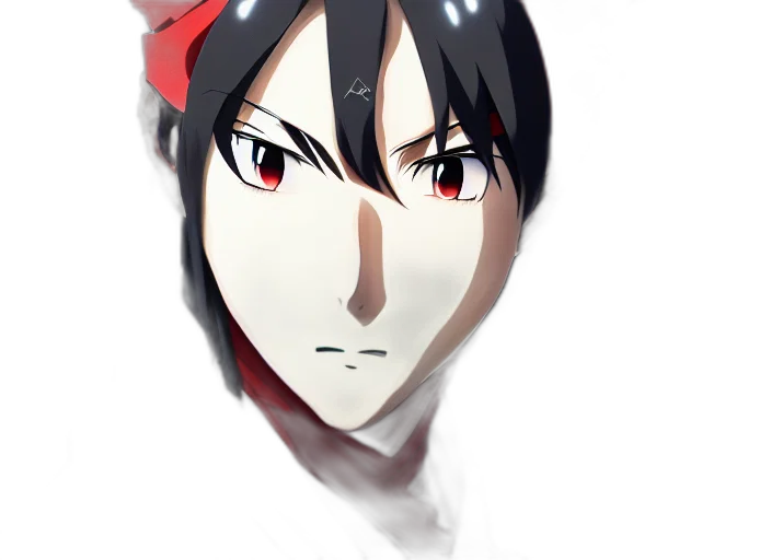 face, mask, hat, crown, anime, photorealistic, concept art, 3d render transparent PNG cut-out