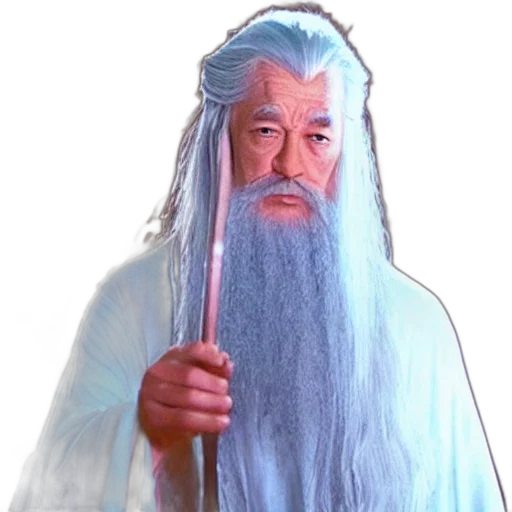staff, hair, dragon, sword transparent PNG cut-out