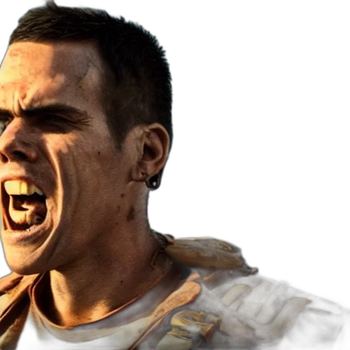 face, photorealistic, concept art, 3d render transparent PNG cut-out