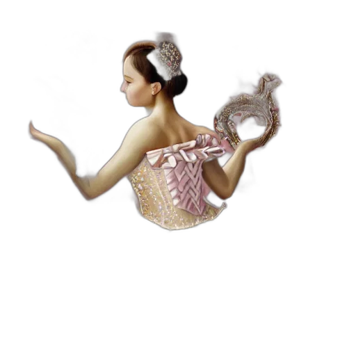 dress, jewelry, staff, crown, 3d render, photorealistic, concept art, pixel art transparent PNG cut-out
