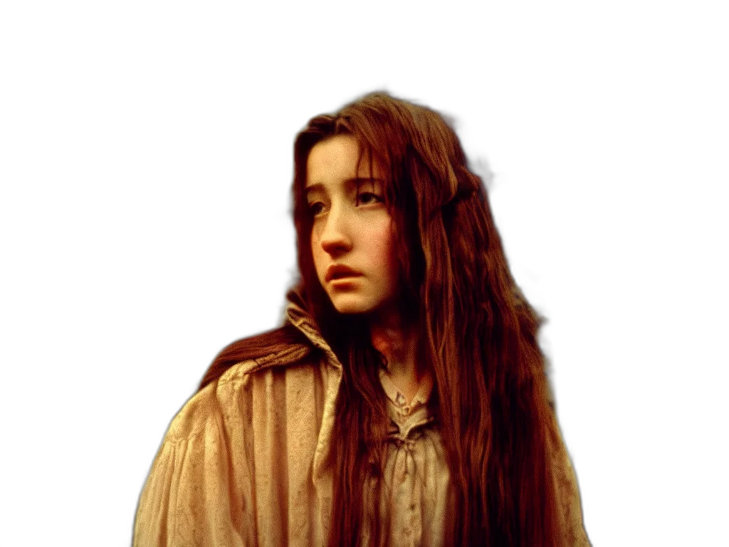 hair, face, jacket, staff, photorealistic, oil painting, fantasy art, concept art transparent PNG cut-out