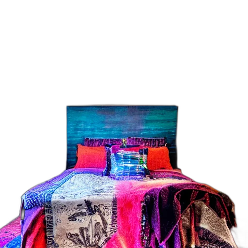 furniture, jacket, dress, vaporwave transparent PNG cut-out
