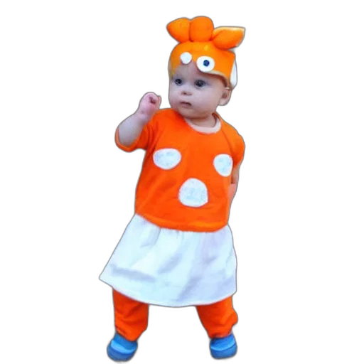 dress, animal, creature, staff transparent PNG cut-out