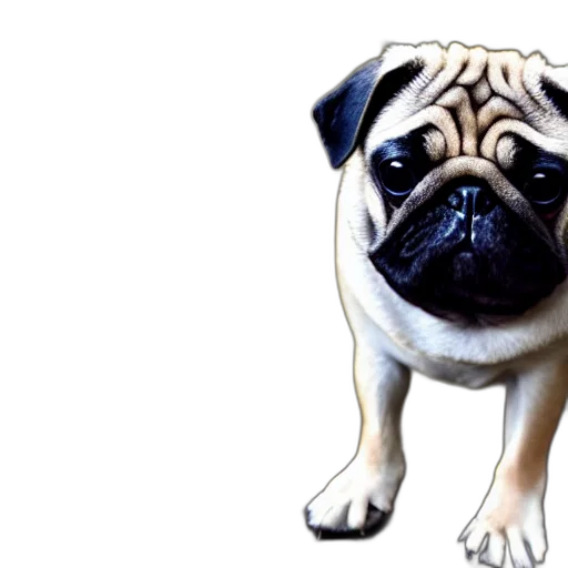 animal, creature, face, photorealistic transparent PNG cut-out