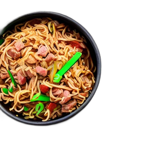 food, 3d render, photorealistic, pot transparent PNG cut-out