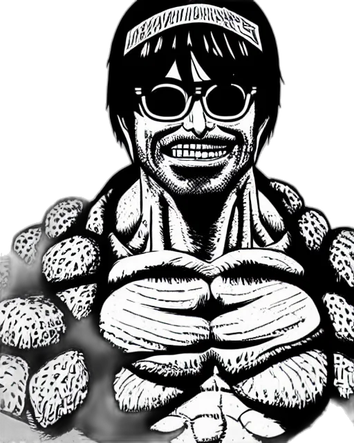 creature, face, animal, comic book art transparent PNG cut-out
