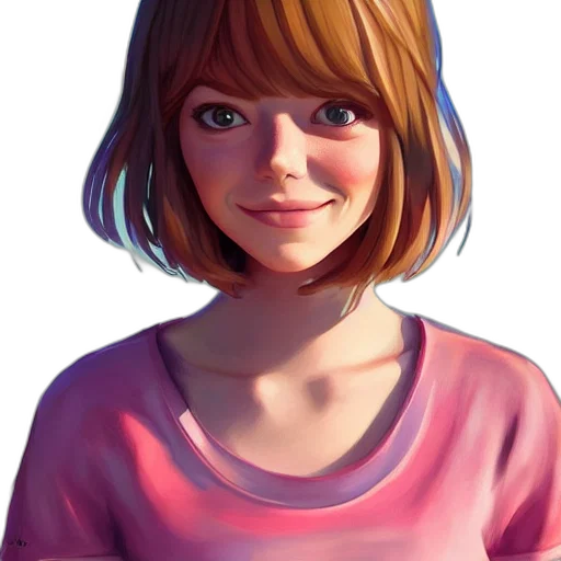 face, dress, robot, jacket, photorealistic, concept art, 3d render, cartoon transparent PNG cut-out